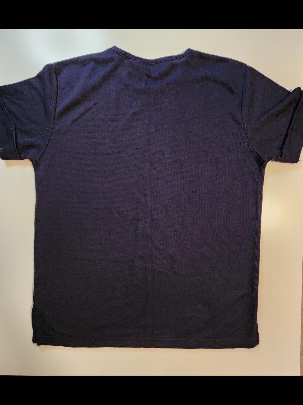 Sag Harbor Women's Navy Crew Neck Light Weight Sweater - Picture 3 of 3